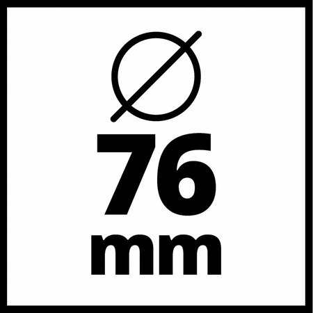 Akumulatorowa przecinarka 76 mm, bezszczotkowy silnik, regulacja obrotów, oświetlenie LED, TP-CO 18/76-C Li BL Solo EINHELL