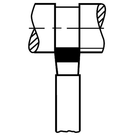 Nóż tokarski szeroki, 25 x 25 x 140 mm, DIN 4976, P25/30 WILKE
