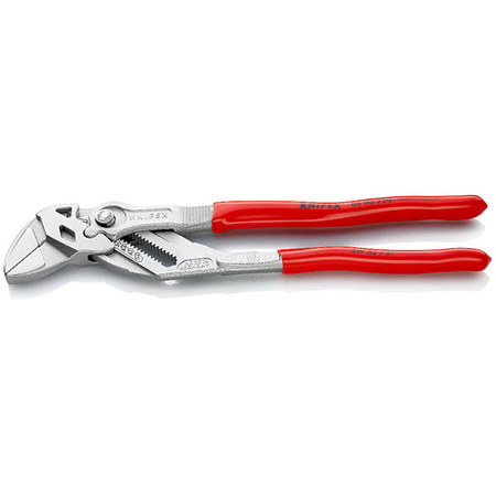 Szczypce-klucz w jednym narzędziu chromowane z rękojeściami powlekanymi tworzywem sztucznym 250 mm KNIPEX 86 03 250