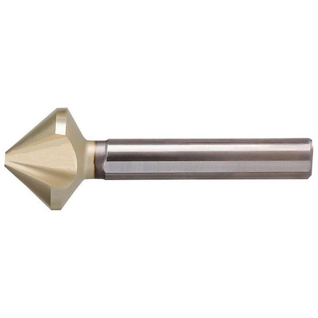 Pogłębiacz stożkowy z nierównomierną podziałką HSS ZrN 90° 6mm 3-płaszczyznowy BECK