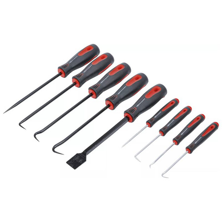 Zestaw igieł i haków 9 szt., BGS Diy 798