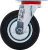 Kółko skrętne Ø 125 mm z przykręcaną podstawą, BGS Diy 80957