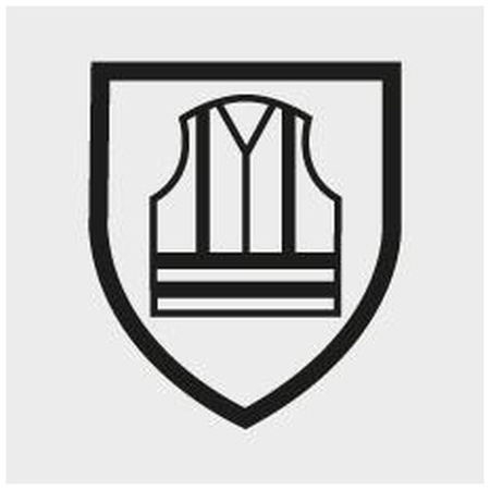 Kurtka polarowa ostrzegawcza BenediktGr. 2XL pomarańczowy/granatowy