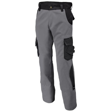 Spodnie robocze Bruno gramatura 300 g/m2 rozmiar 58 szary/czarny