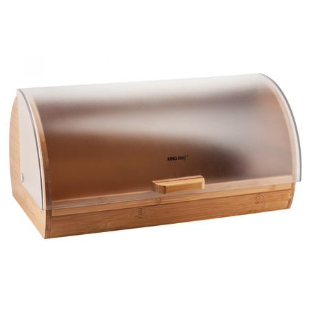 Chlebak bambusowo-akrylowy 36 × 21 × 17 cm KINGHoff