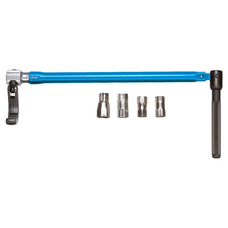 Klucz do nakrętek baterii stojących 260 mm z napędem sześciokątnym i wymiennymi końcówkami, Gedore 316500, 2829274