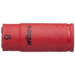 Końcówka wymienna klucza nasadowego 6-kątna 1/4" 9mm VDE Wiha