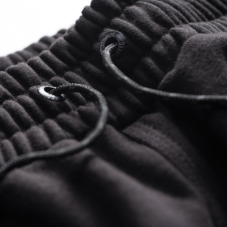 Spodnie dresowe o wąskim kroju, czarne, Rozmiar XL, Scruffs T56160