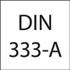 Nawiertak DIN333 HSS TiN, kształt A, 8mm FORMAT