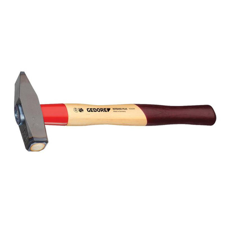 Młotek ślusarski ROTBAND-PLUS 1500 g, trzonek hikorowy, Gedore 600 IH-1500, 8587570