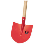 Szufla Frankfurter czerwona 270x300mm trzonek jesionowy 130cm IDEAL