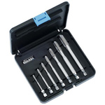 Zestaw gwintowników maszynowych HSSE HexDrive M3-M12 kształt B, 7 elementów, VÖLKEL