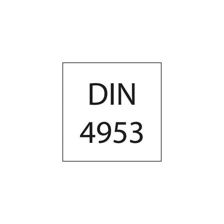 Nóż tokarski wytaczak, prawy, HSSE, okrągły, 8 x 140 mm, DIN 4953R, WILKE