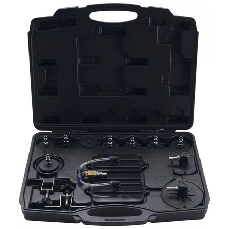 Zestaw odpowietrzników hamulca pneumatycznego i adapterów 17-częściowy, BGS Diy 9783