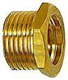 Zlączka redukc,krótka, z mosiądzu,G1/4" na G1/8" RIEGLER