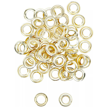 Zestaw oczek do zatrzasków 12,5 x 21 mm 40 szt., BGS Diy 88107