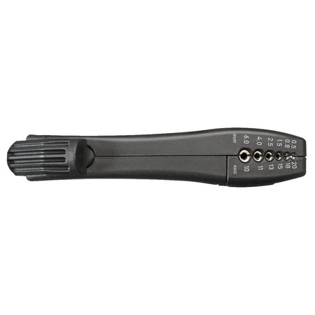 Regulowany nóż do ścinania i ściągania izolacji 4-28 mm, Gedore 4529, 2955393