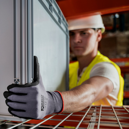 Rękawice ochronne montażowe nitrylowe NitrileWork PRO rozmiar 7