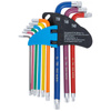 Zestaw kluczy imbusowych Torx T10-T50 9 szt., BGS 74458