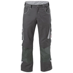 Spodnie męskie robocze długie z kieszeniami r. 90 ciemnoszary/jasnoszary FORTIS