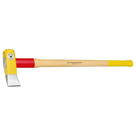 Smukły młotek do rozłupywania drewna 4,9 kg ROTBAND-PLUS, trzonek hikorowy, OX 638 H-3509 Ochsenkopf