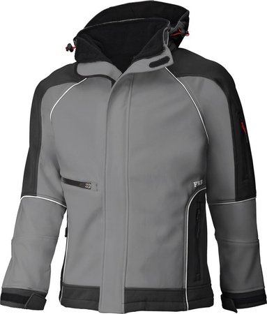 Kurtka softshell WALTER szaro-czarna rozmiar L