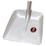 Szufla do węgla srebrna 325x340mm bez trzonka IDEAL