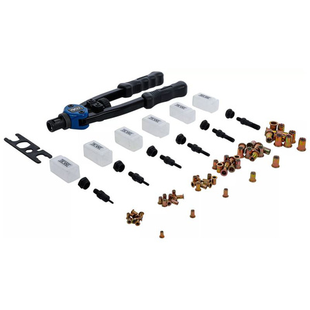 Zestaw szczypiec do nitonakrętek M3-M10 68 szt., BGS 408