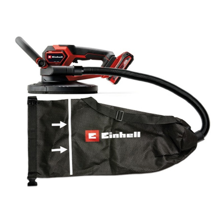 Akumulatorowa szlifierka do gipsu TP-DWS 18/225 Li BL Solo, bez akumulatora, EINHELL