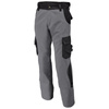 Spodnie robocze Bruno gramatura 300 g/m2 rozmiar 54 szary/czarny