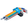 Zestaw kluczy imbusowych Torx T10-T50 9 szt., BGS 74458