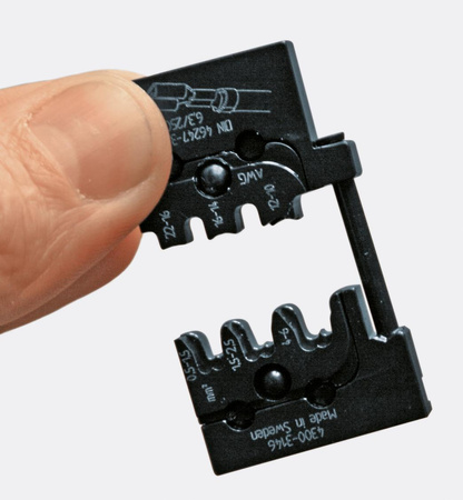 Moduł do zaciskania płaskich końcówek przewodów 0,1-1 mm², Gedore 8140-09, 1830635