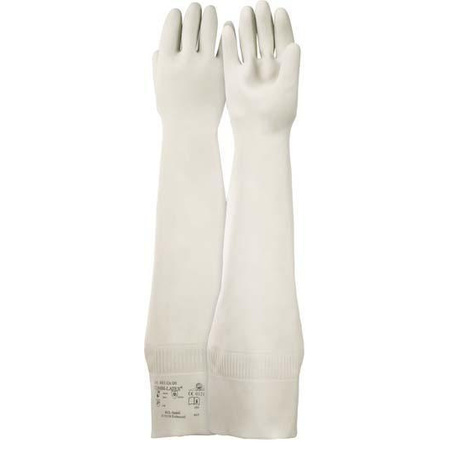Rękawice chroniące przed chemikaliami Combi Latex 403 600mm r. 10