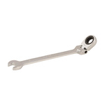 Przegubowy klucz płasko-oczkowy z grzechotką, 10 mm, Silverline 245074