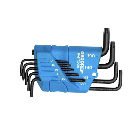 Zestaw kluczy imbusowych TORX T7-T40 Gedore H 43 TX-09, 1531417
