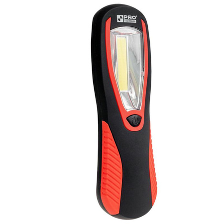 Lampa warsztatow LED COB 200 lm, z magnesem i hakiem, zasilanie 3x AA, LD205 PRO