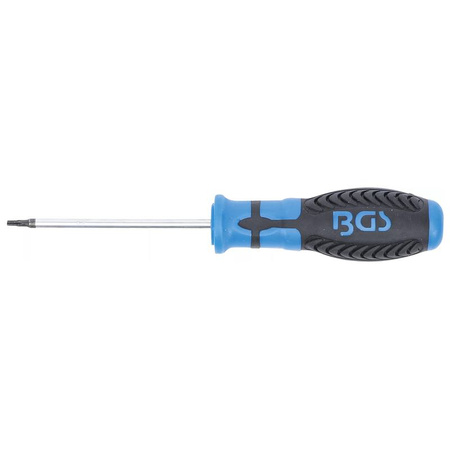 Wkrętak Torx T8 z otworem, trzpień 80 mm, BGS 7849-T8