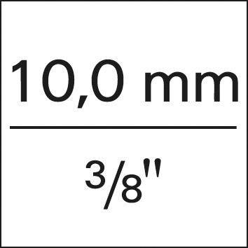 Grzechotka stalowa 3/8", 120 zębów 200mm FORMAT