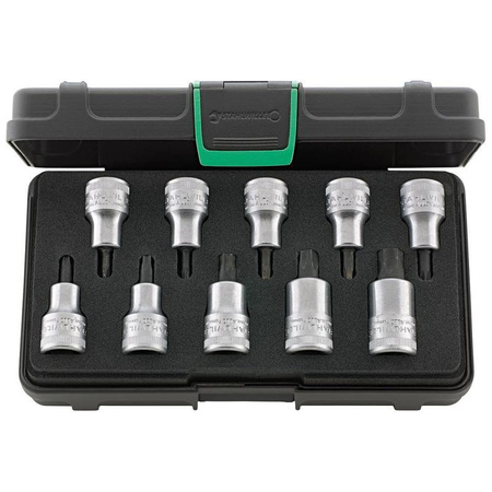Zestaw wkrętakowych końcówek wymiennych 1/2" 10-częściowy TORX Stahlwille