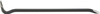 Gwoździownica z chwytem 6-kątnym 800x18mm FORTIS