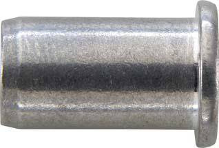 Nitonakrętki stalowe, ocynk,łeb płasko-okrągly M6x9x15,5mm GESIPA