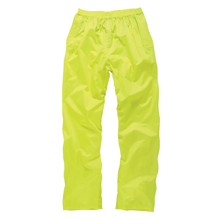 Kombinezon przeciwdeszczowy dwuczęściowy, żółty, Rozmiar XL, Scruffs T54556