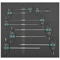 Moduł narzędziowy 2/3 Wkrętaki z rękojeścią poprzeczną TORX Wera