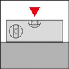 Poziomica 100 cm z magnesem, aluminiowa malowana proszkowo FORMAT