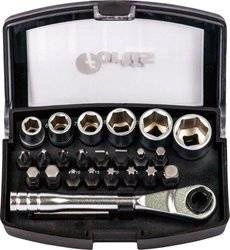 Zestaw bitów mieszany z grzechotką 24-cz. FORTIS