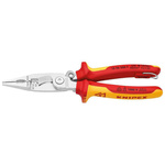 Szczypce do prac elektroinstalacyjnych 6w1, izolowane VDE, KNIPEX