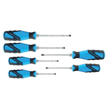 Zestaw 6 wkrętaków 3K do podbijania, Gedore SK 2154 PH-06, 1878743