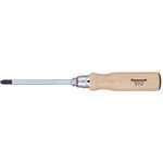 Wkrętak krzyżakowy Phillips PH4 x 200 mm z drewnianą rękojeścią FORMAT