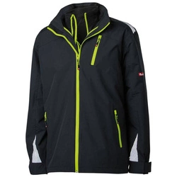Kurtka 3w1 wodoodporna wiatroszczelna robocza r. L czarny/limonkowy FORTIS