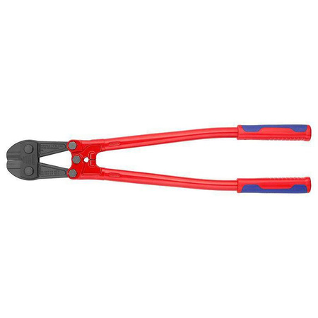 Nożyce dźwigniowe do prętów z wymienną głowicą tnąca z rękojeściami wielokomponentowymi 610 mm KNIPEX 71 72 610